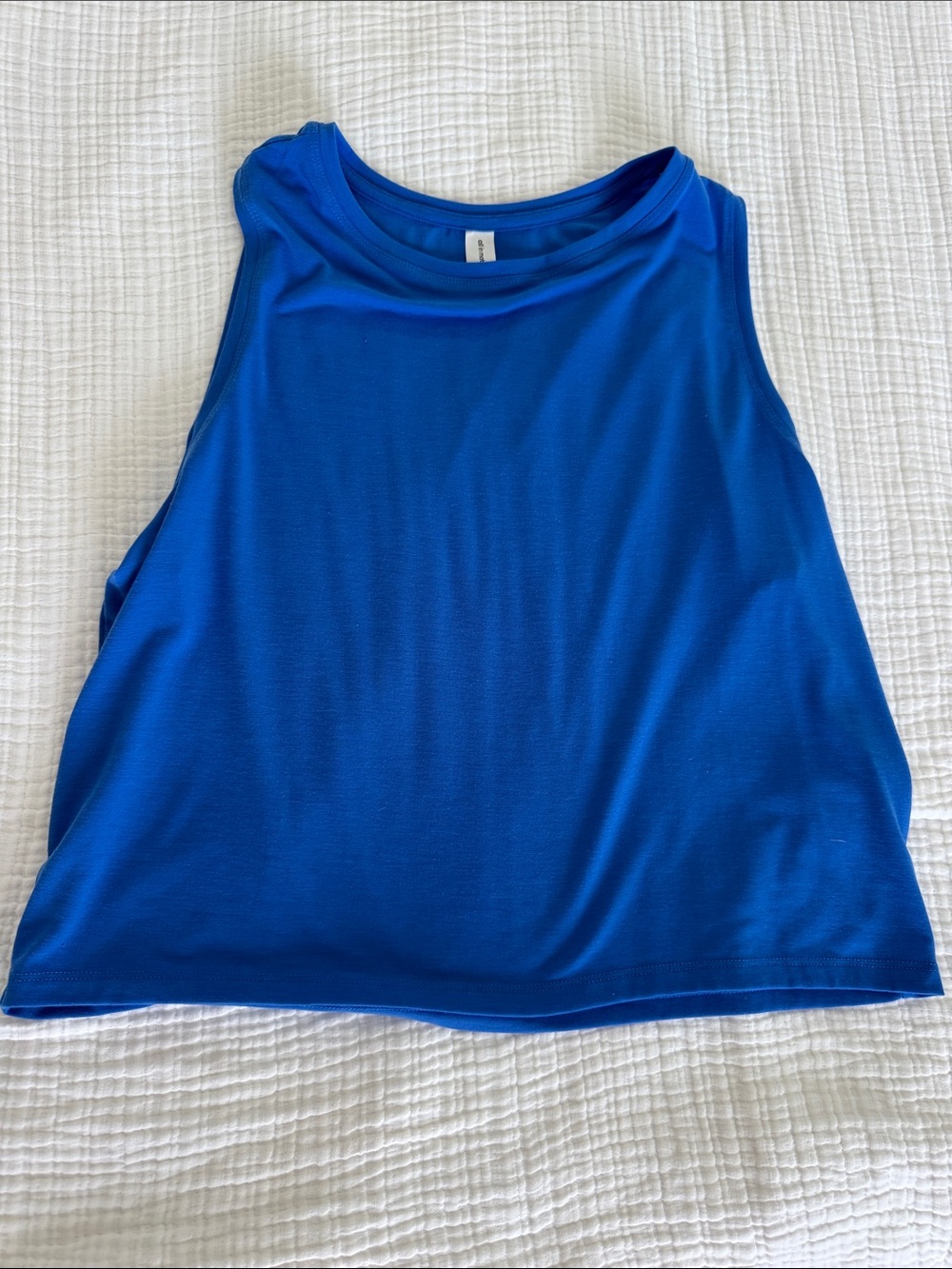 all in motion Royal Blue Athletic Tank Top